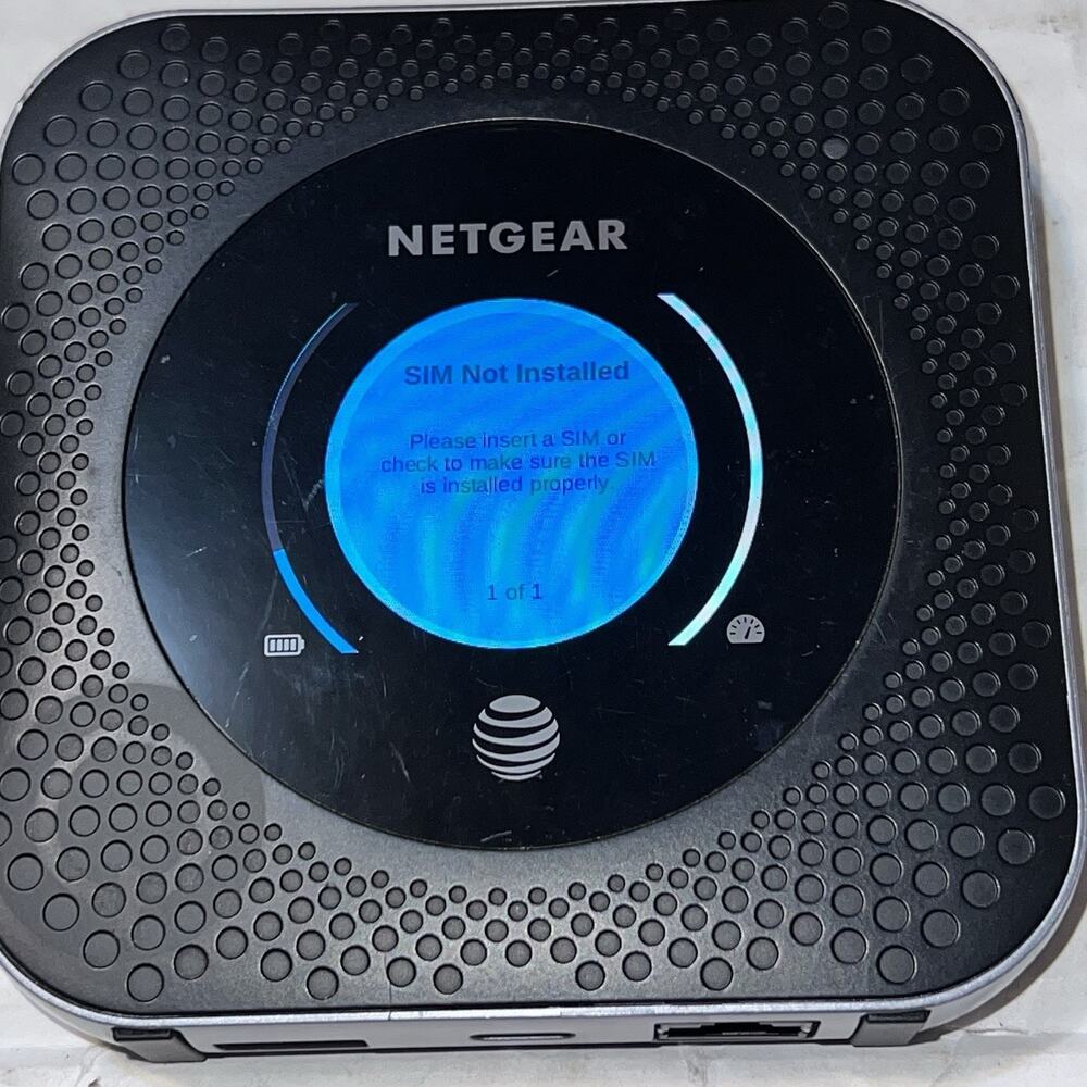 NETGEAR Nighthawk M1 MR1100 Mobile Hotspot Router - Black (AT&T)